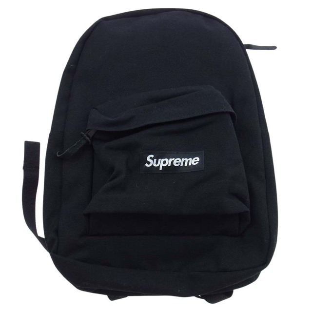 Supreme シュプリーム バックパック 20AW  Canvas Back Pack キャンバス ボックスロゴ バックパック ブラック系