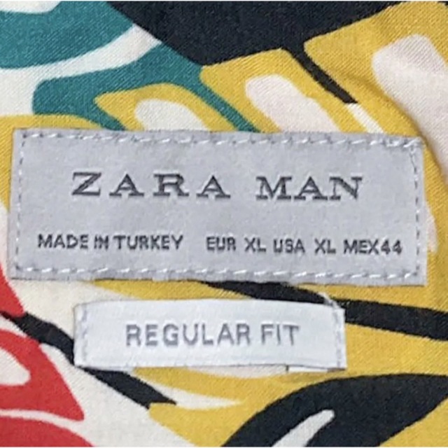 ZARA(ザラ)の【人気】ZARA　ザラ　レーヨンシャツ　総柄シャツ　ボタニカル柄　オーバーサイズ メンズのトップス(シャツ)の商品写真