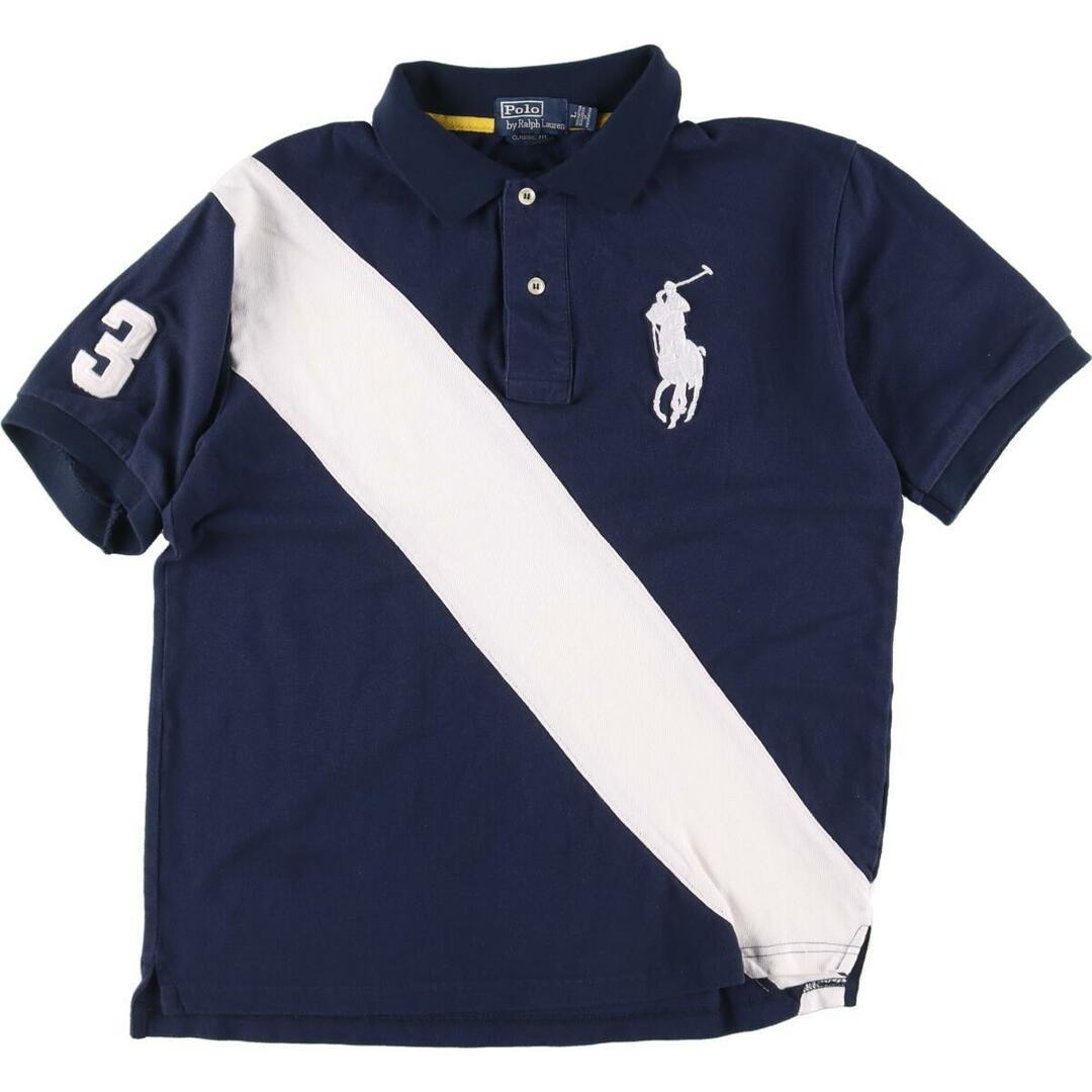 Ralph Lauren(ラルフローレン)の古着 ラルフローレン Ralph Lauren CLASSIC FIT クラシックフィット 半袖 ポロシャツ レディースM /eaa299169 レディースのトップス(ポロシャツ)の商品写真