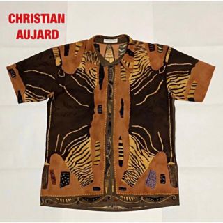 【人気】CHRISTIAN AUJARD　クリスチャンオジャール　総柄シャツ