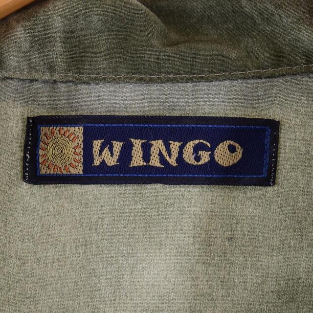 WINGO 総柄 半袖 チカーノシャツ ボックスシャツ メンズXXL /eaa299056