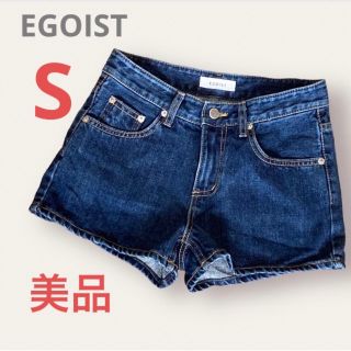 エゴイスト(EGOIST)のEGOIST エゴイスト　デニム ショートパンツ サイズ1　S　美品(ショートパンツ)