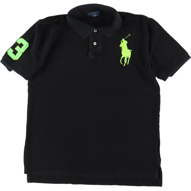 Ralph Lauren(ラルフローレン)の古着 ラルフローレン Ralph Lauren POLO by Ralph Lauren 半袖 ポロシャツ レディースM /eaa299199 レディースのトップス(ポロシャツ)の商品写真