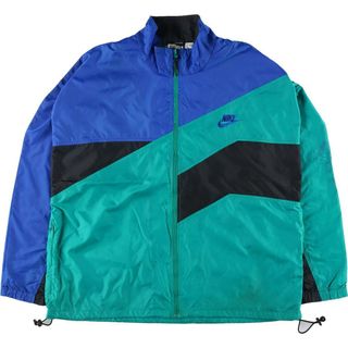 ナイキ(NIKE)の古着 90年代 ナイキ NIKE 銀タグ ナイロンジャケット メンズXL ヴィンテージ /eaa316469(ナイロンジャケット)