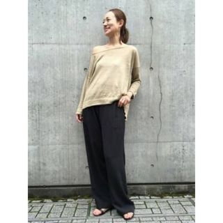 アパルトモンドゥーズィエムクラス(L'Appartement DEUXIEME CLASSE)のDeuxieme Classe WASHABLE リネンプルオーバーニット(ニット/セーター)