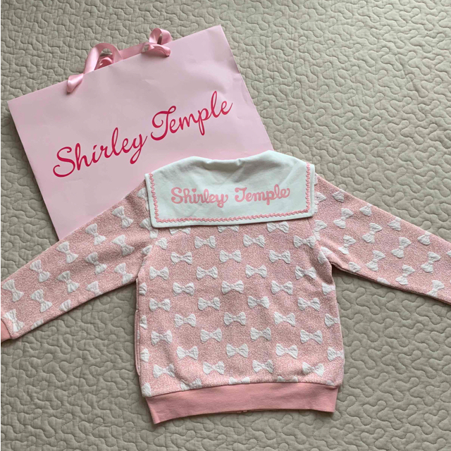 Shirley Temple(シャーリーテンプル)のシャーリーテンプル🎀ジップジャケット 120 キッズ/ベビー/マタニティのキッズ服女の子用(90cm~)(ジャケット/上着)の商品写真