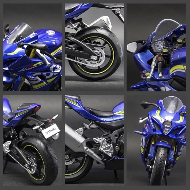 【大特価】SUZUKI GSX-R1000 バイク（1/12スケール） エンタメ/ホビーのおもちゃ/ぬいぐるみ(ミニカー)の商品写真