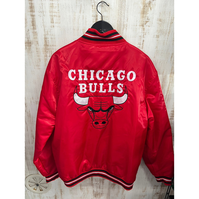 JH デザイン シカゴブルズ Chicago bulls スタジャン NBA - スタジャン