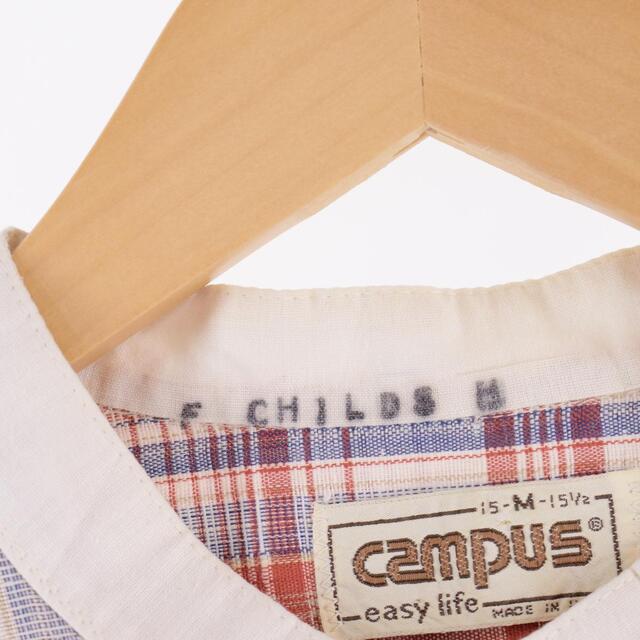 60~70年代 キャンパス campus バンドカラー スタンドカラー 長袖