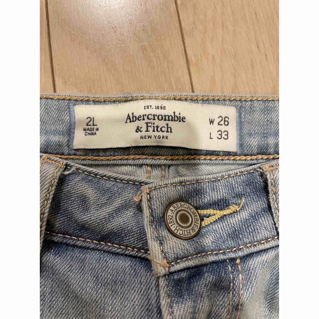 Abercrombie \u0026 Fitch  クラッシュスキニー　W30Ｌ30