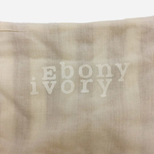 Ebonyivory(エボニーアイボリー)のエボニーアイボリー ワンピース ミニ 総柄 リネン混 ノースリーブ F 茶 レディースのワンピース(ミニワンピース)の商品写真