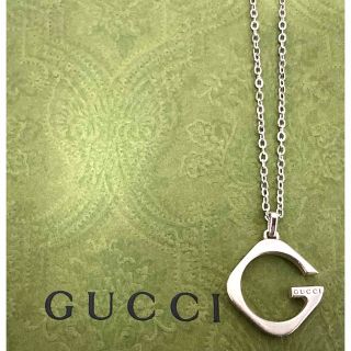 グッチ(Gucci)のGUCCI/グッチ Gロゴ/Gモチーフ ネックレス/ペンダント(ネックレス)