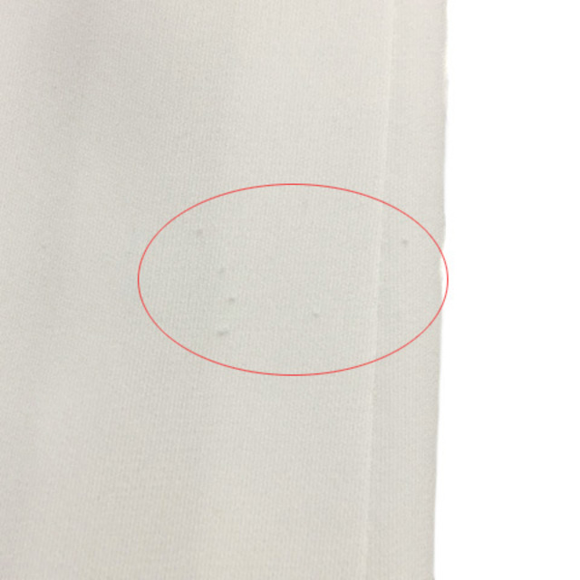 pierre cardin(ピエールカルダン)のピエールカルダン スカート フレア マーメイド 膝丈 無地 7 白 ホワイト レディースのスカート(ひざ丈スカート)の商品写真