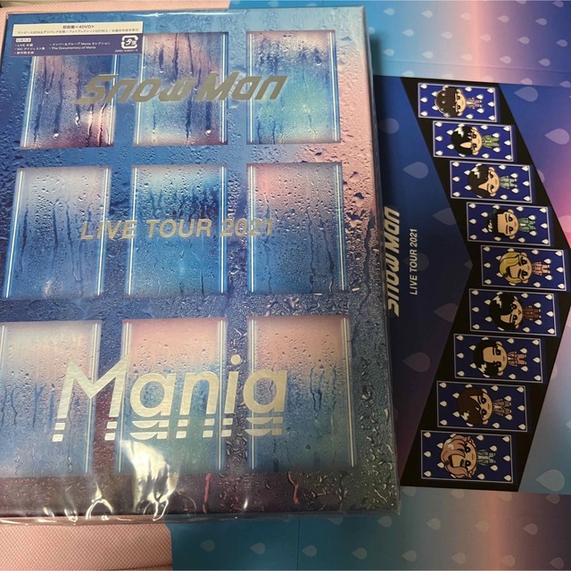 Snow Man - SnowMan LIVE TOUR 2021 Mania 初回限定盤 DVDの通販 by の