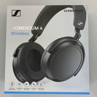 ゼンハイザー(SENNHEISER)のSENNHEIZER MOMENTUM4 wireless 付属品完備(ヘッドフォン/イヤフォン)