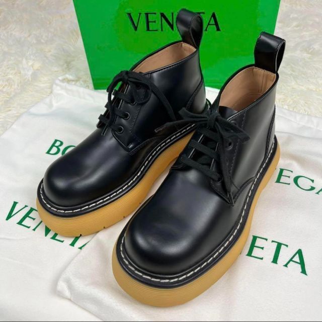 新品未使用 BOTTEGA VENETA バウンス ブーツ ブラック 37