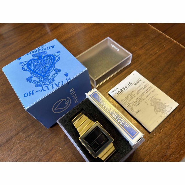日本に CASIO - 前田知洋マジックウォッチMGC-10G-1AJR 3038*JAの通販 その他