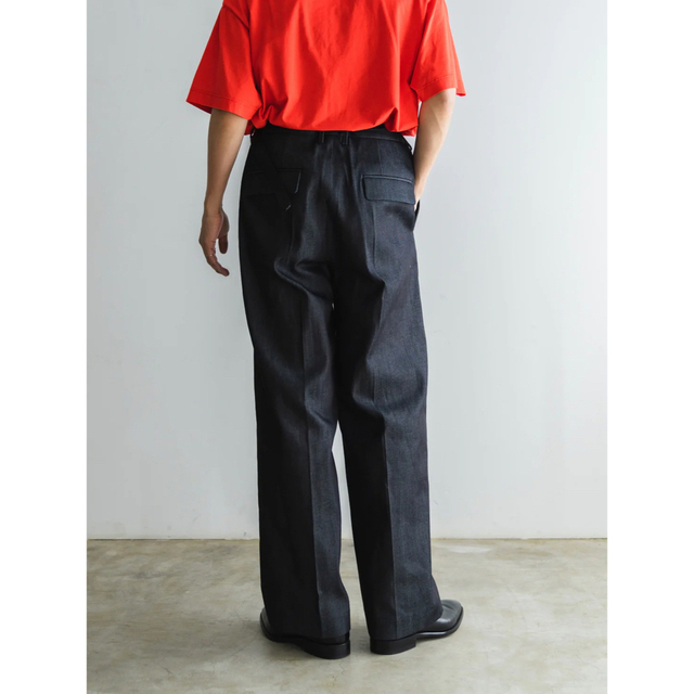 stein(シュタイン)のIRENISA TWO TUCKS WIDE PANTS -exclusive- メンズのパンツ(デニム/ジーンズ)の商品写真