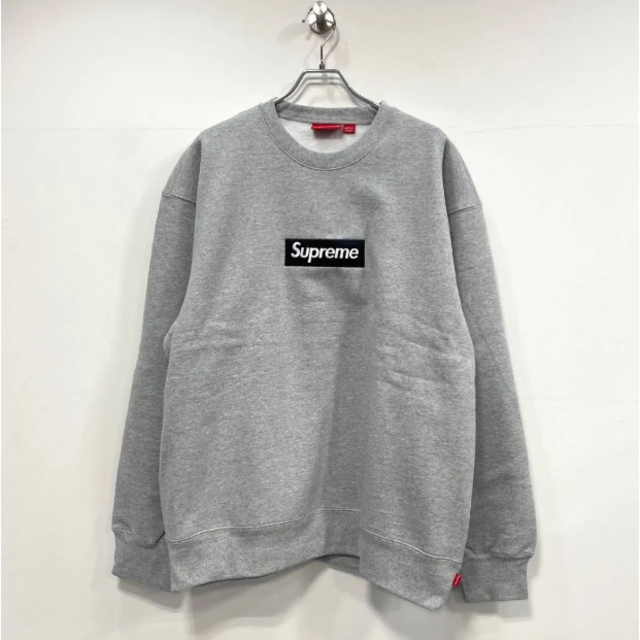 Supreme Box Logo Crewneck Grey Mサイズ