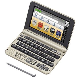 【中古】カシオ 電子辞書 エクスワード 生活・ビジネスモデル XD-G8000GD シャンパンゴールド コンテンツ140 dwos6rj(その他)