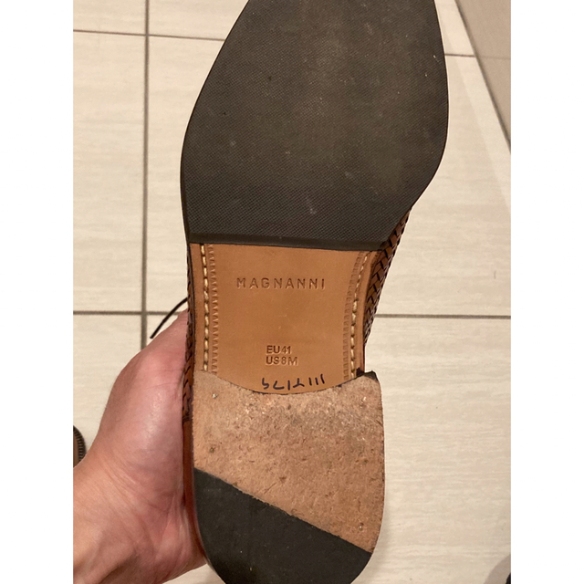 MAGNANNI(マグナーニ)のスペイン王室御用達、お洒落なドレスシューズ　EU41(約26センチ) メンズの靴/シューズ(ドレス/ビジネス)の商品写真