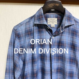 ORIAN　オリアン　シャツ　39　DENIM DIVISION　イタリア製