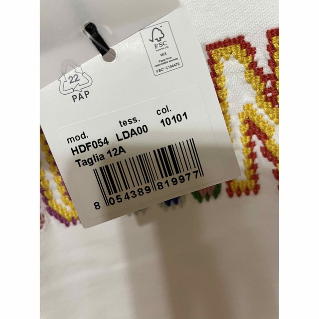 MOSCHINO(モスキーノ)のモスキーノ　キッズ　12y 刺繍　ぴんく レディースのトップス(Tシャツ(長袖/七分))の商品写真