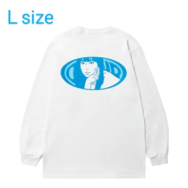 ロンT- Kyne Oval L/SL Tee (White) メンズのトップス(Tシャツ/カットソー(七分/長袖))の商品写真