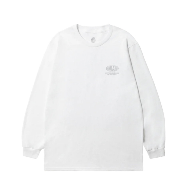 ロンT- Kyne Oval L/SL Tee (White) メンズのトップス(Tシャツ/カットソー(七分/長袖))の商品写真