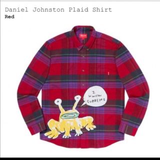 シュプリーム(Supreme)のSupreme Daniel Johnston Plaid Shirt  S(シャツ)