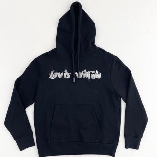 LEVI'S グラフィック ロゴ フーディー クロップパーカー グレー L