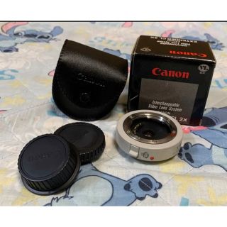 キヤノン(Canon)のcanon EXTENDR CL 2X 前後キャップとケース付(その他)