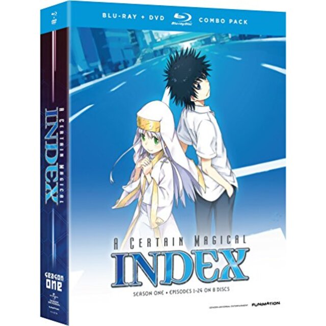とある魔術の禁書目録：シーズン1 コンプリート・シリーズ 北米版 / Certain Magical Index: Complete Season 1 [Blu-ray+DVD][Import] d2ldlup