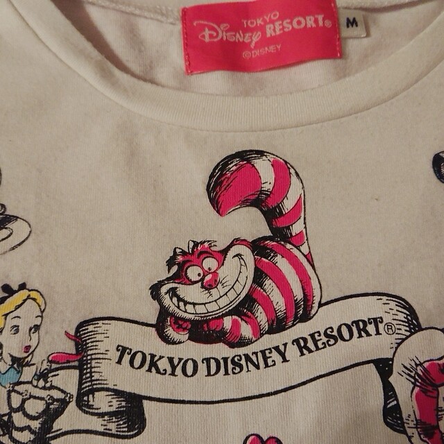 Disney(ディズニー)のアリスTシャツ Mサイズ レディースのトップス(Tシャツ(半袖/袖なし))の商品写真