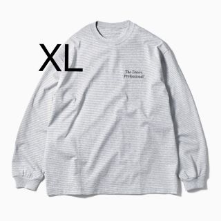 大人気定番商品 Border L/S ennoy T-Shirt ボーダー サイズＬ Tシャツ