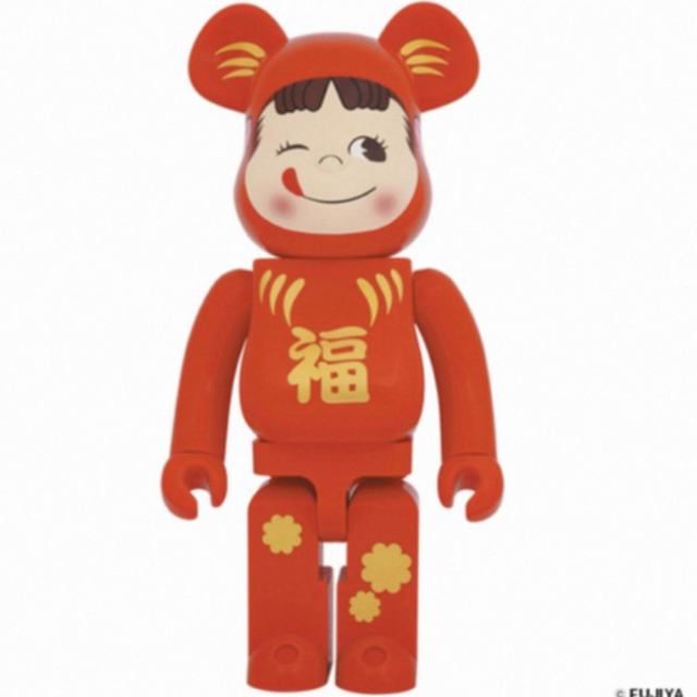 ★BE@RBRICK★達磨★ペコちゃん★1000％★新品未使用未開封★