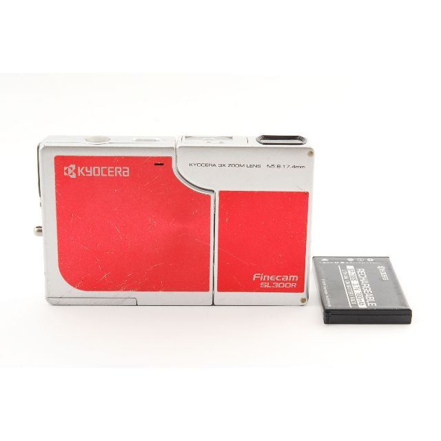 C3334】Kyocera Finecam SL300R デジタルカメラ - コンパクトデジタル
