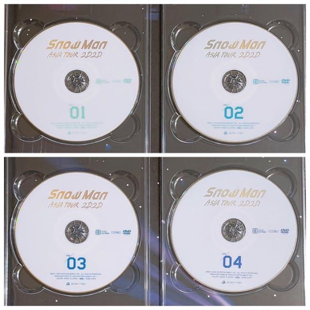 SnowMan　ASIA　TOUR　2D.2D．（初回盤） DVD