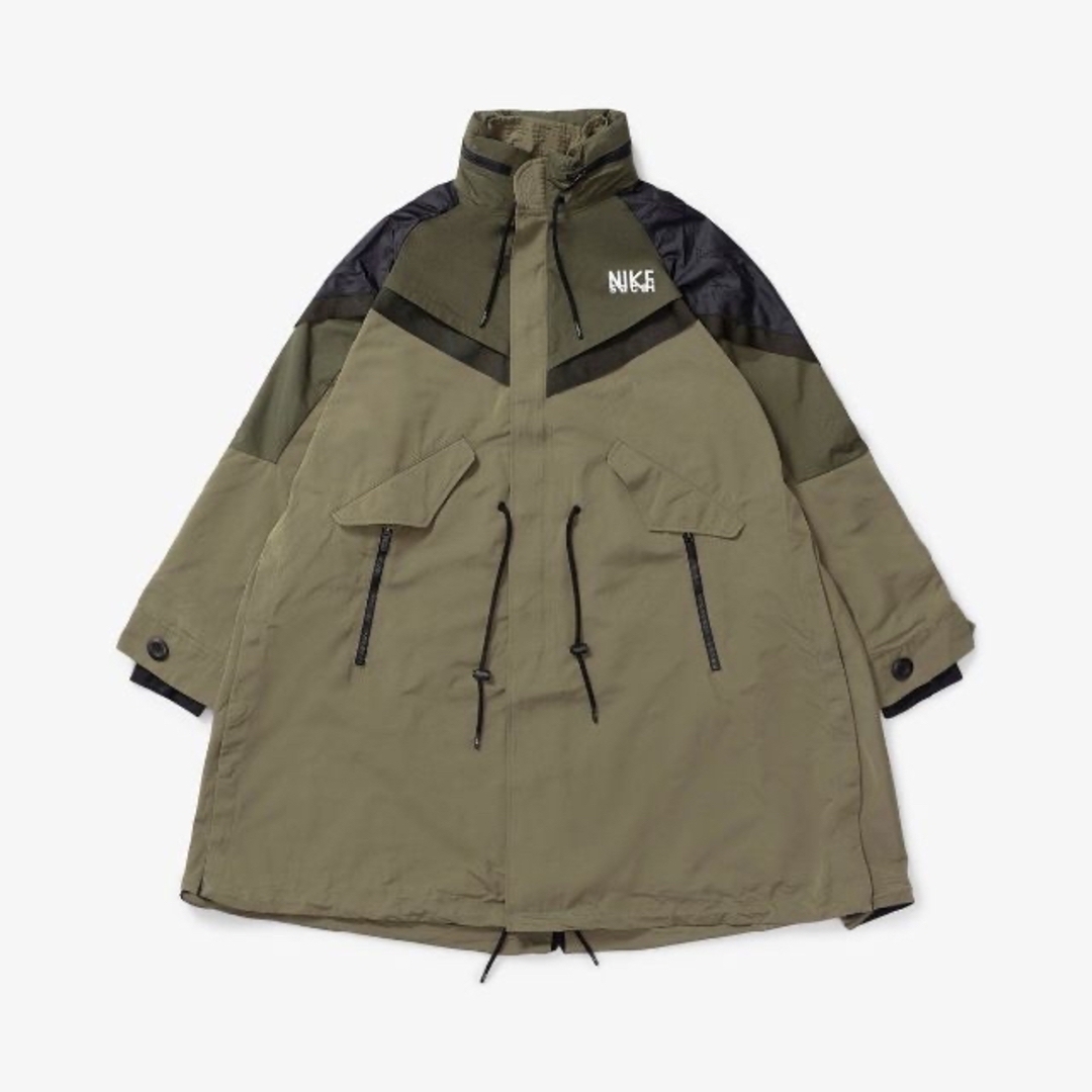 入手困難☆NIKEsacaiコラボ☆未着新品トレンチジャケットモッズコート