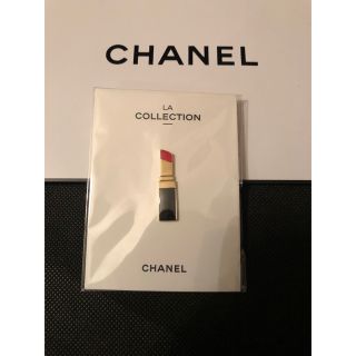 値下げ★美品★ シャネルの非売品缶バッジ大 CHANEL