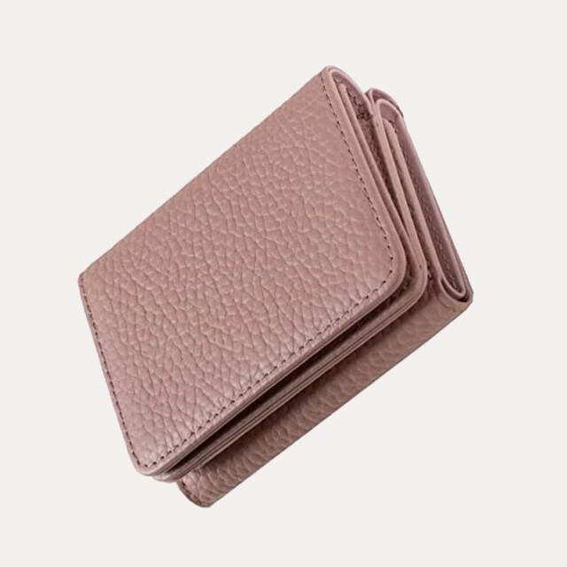 新品 未使用リッカーズ ミニ財布 スモーキーピンク レディースのファッション小物(財布)の商品写真