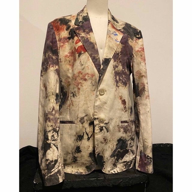 ヨウジヤマモト 2018SS ペインティングテーラードジャケット size2
