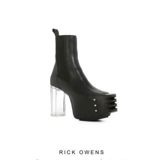 リックオウエンス(Rick Owens)のリックオウエンス　22fw プラットフォーム　定価33万円(ブーツ)