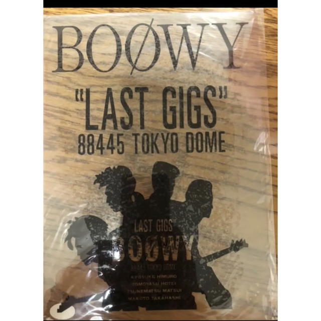 新品未使用　BOOWY 35周年 Tシャツ　バンT　氷室　布袋　ブラック　L