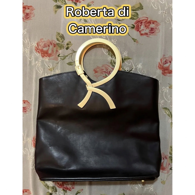 ロベルタディカメリーノRoberta di Camerinoレザーハンドバッグ