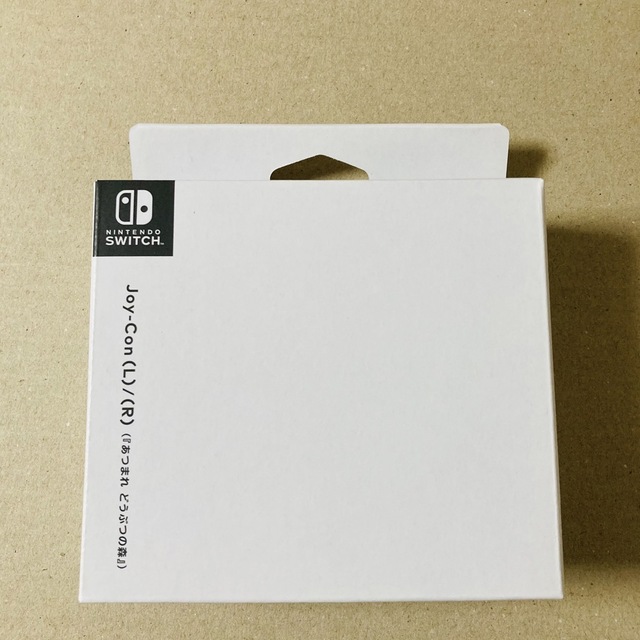 任天堂(ニンテンドウ)の【未開封】任天堂 Joy-Con (L)/(R) (『あつまれ どうぶつの森』) エンタメ/ホビーのゲームソフト/ゲーム機本体(その他)の商品写真