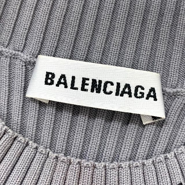 Balenciaga(バレンシアガ)の6064 バレンシアガ ナイロン ロゴ ノースリーブ ラップ ロング ワンピース レディースのワンピース(ロングワンピース/マキシワンピース)の商品写真