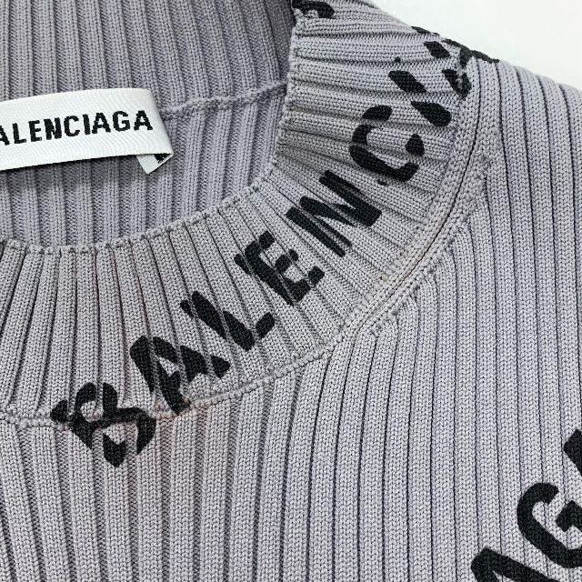 BALENCIAGA ラップドレス ロゴワンピース