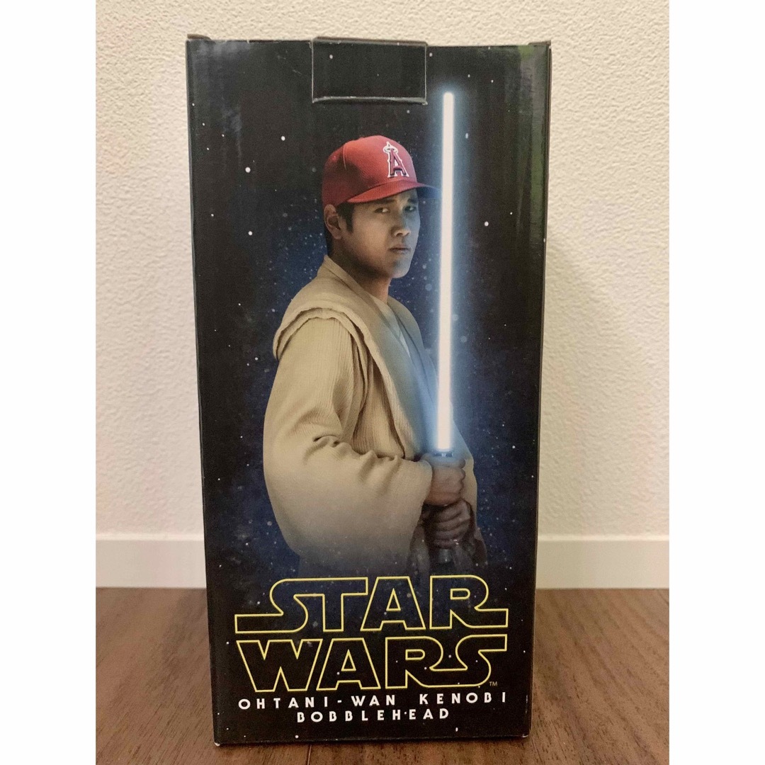 新品　ボブルヘッド人形　大谷翔平　スターウォーズ　オオタニ＝ワン・ケノービstarwars