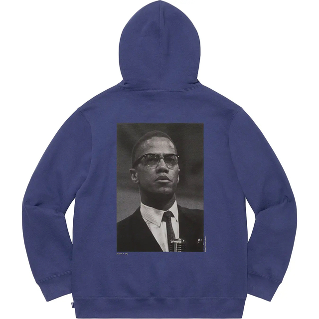 supreme Malcom X Hooded Sweatshirt  L